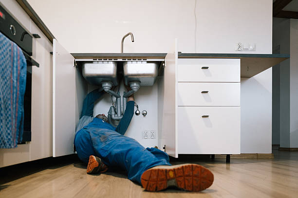 Professional Emergency Plumber technician working in Ithaca, NY
